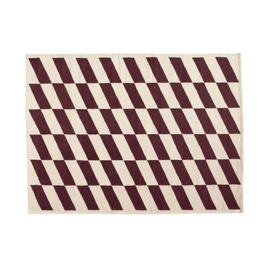 HAY Shift Kelim matta, Burgundy