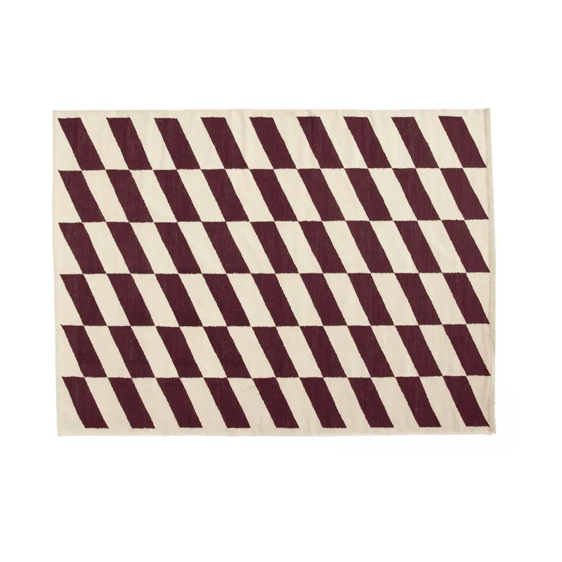 HAY Shift Kelim matta, Burgundy