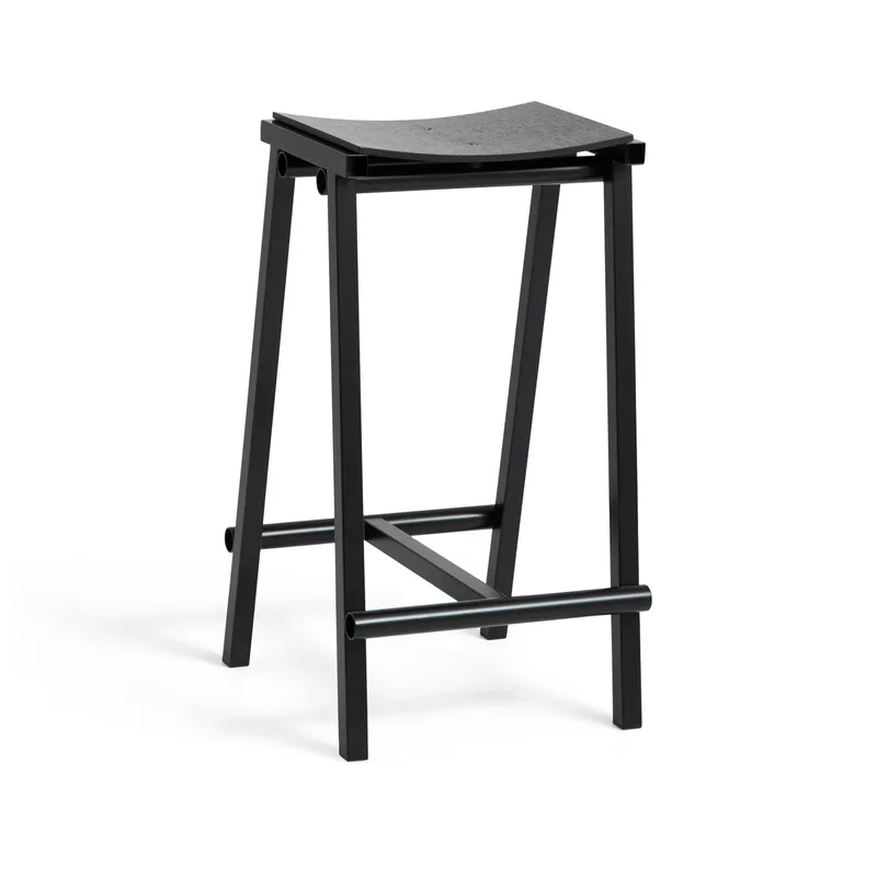 HAY Taburete 8 low barstol Black, 65 cm