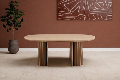 Venture Home Dope Runt Matbord Ø120 Natur