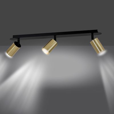 Emibig Lighting Taklampa ZEN 3 SVART