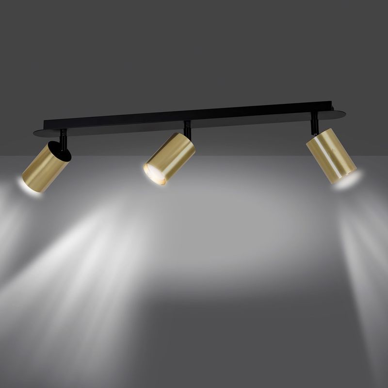 Emibig Lighting Taklampa ZEN 3 SVART