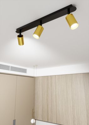 Emibig Lighting Taklampa ZEN 3 SVART