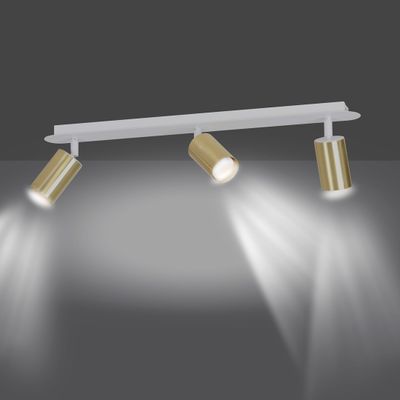 Emibig Lighting Taklampa ZEN 3 VIT