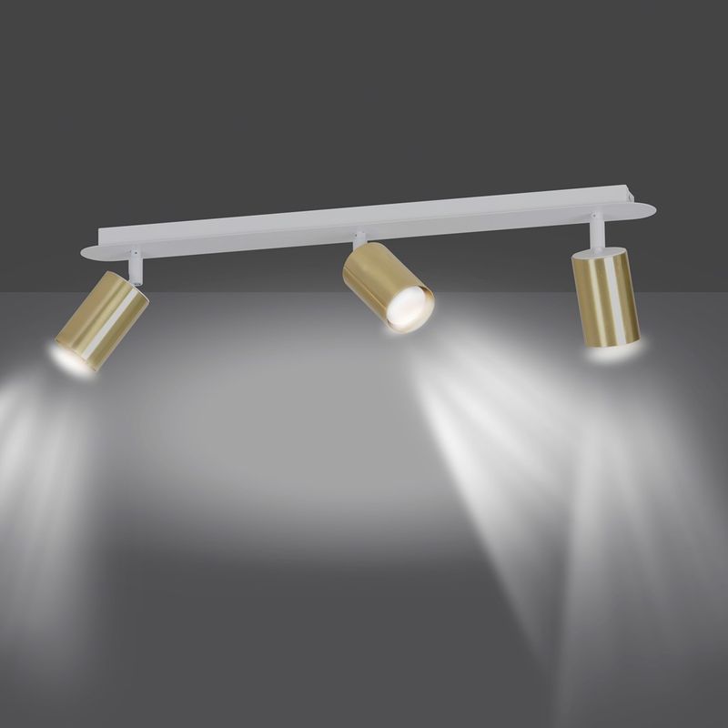 Emibig Lighting Taklampa ZEN 3 VIT