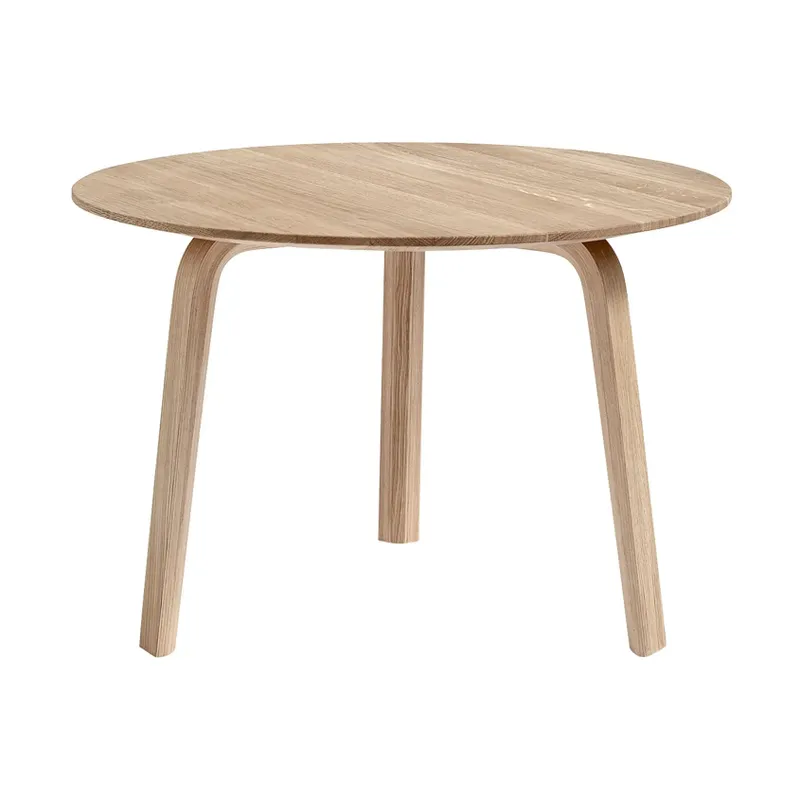 HAY Bella soffbord Lacquered oak, Ø60x39 cm