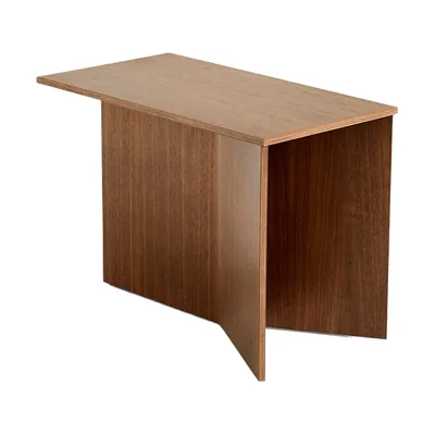 HAY Slit Oblong sidobord, Lacquered walnut