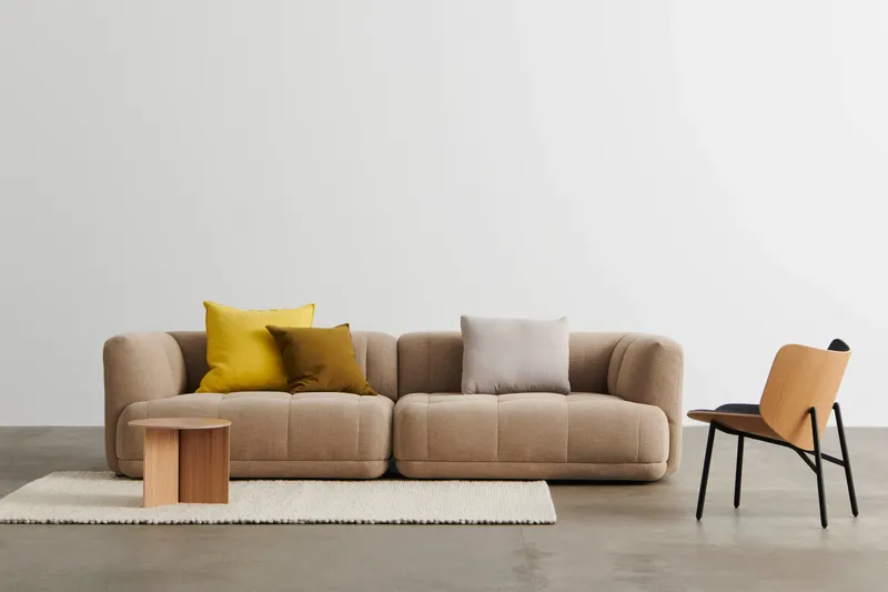 HAY Slit soffbord, Lacquered oak