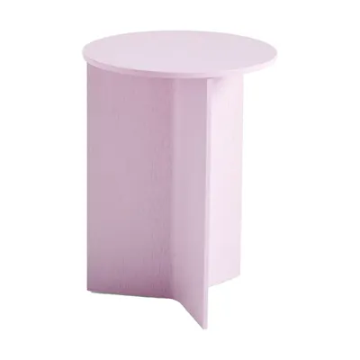 HAY Slit high sidobord, Pink lacquered oak