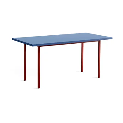 HAY Two-Colour matbord, Maroon red/Blue