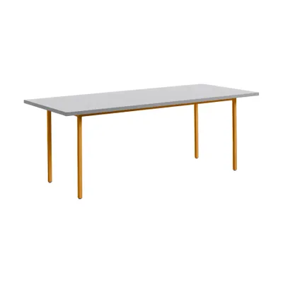 HAY Two-Colour matbord, Ochre/Light grey
