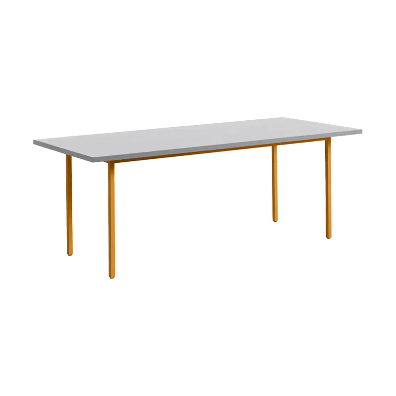 HAY Two-Colour matbord, Ochre/Light grey