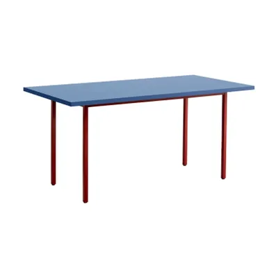 HAY Two-Colour matbord, Maroon red/Blue