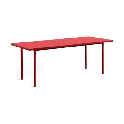 HAY Two-Colour matbord, Maroon red/Red