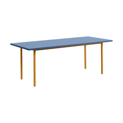 HAY Two-Colour matbord, Ochre/Blue