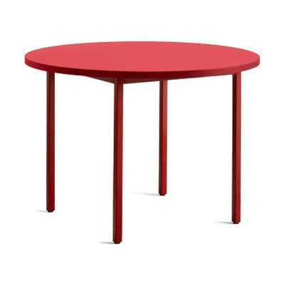 HAY Two-Colour matbord, Maroon red/Red