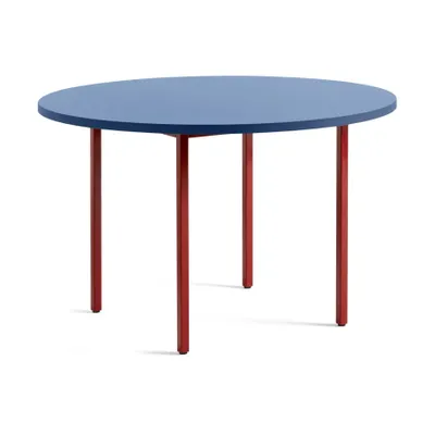 HAY Two-Colour matbord, Maroon red/Blue