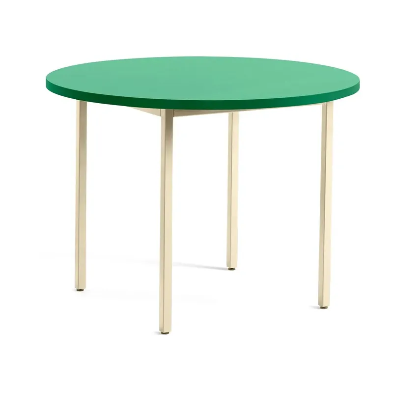HAY Two-Colour matbord, Ivory/Green mint