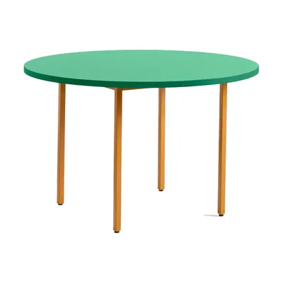 HAY Two-Colour matbord, Ochre/Green mint