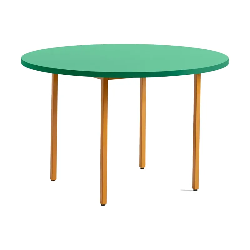 HAY Two-Colour matbord, Ochre/Green mint