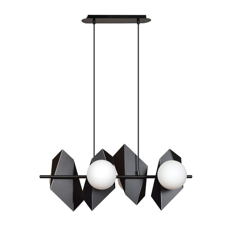 Emibig Lighting Taklampa DRIFTON 4 SVART