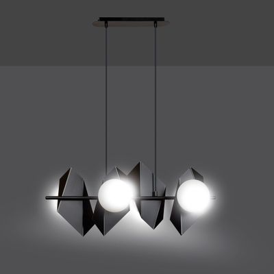 Emibig Lighting Taklampa DRIFTON 4 SVART