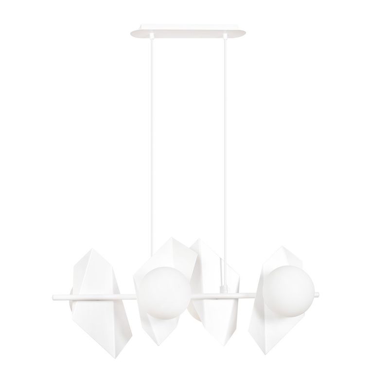 Emibig Lighting Taklampa DRIFTON 4 VIT