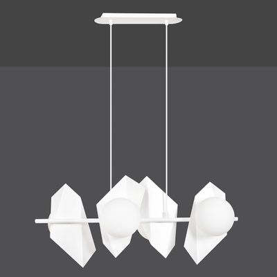 Emibig Lighting Taklampa DRIFTON 4 VIT