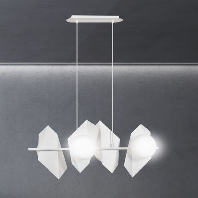 Emibig Lighting Taklampa DRIFTON 4 VIT