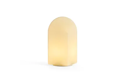 HAY Parade Portable bordslampa Shell white, 24 cm