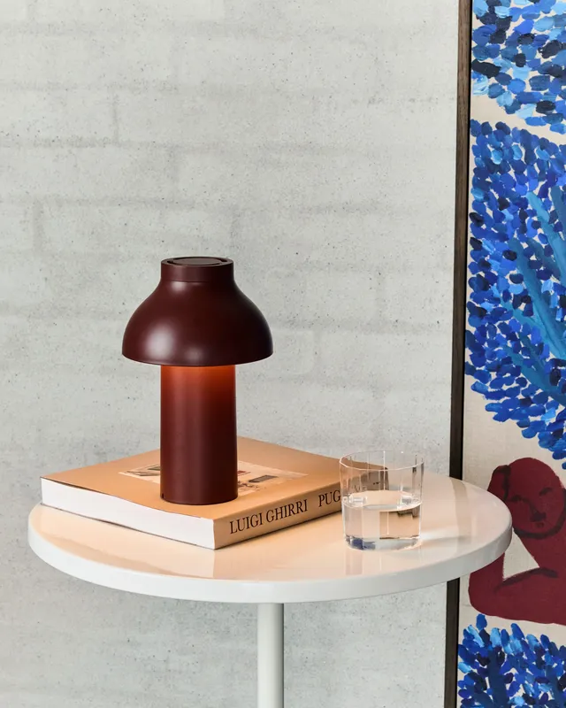 HAY PC Portable No 2 bordslampa Iron red