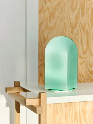 HAY Parade Portable bordslampa Seafoam green, 24 cm