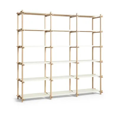 HAY Woody hylla Almond white, high