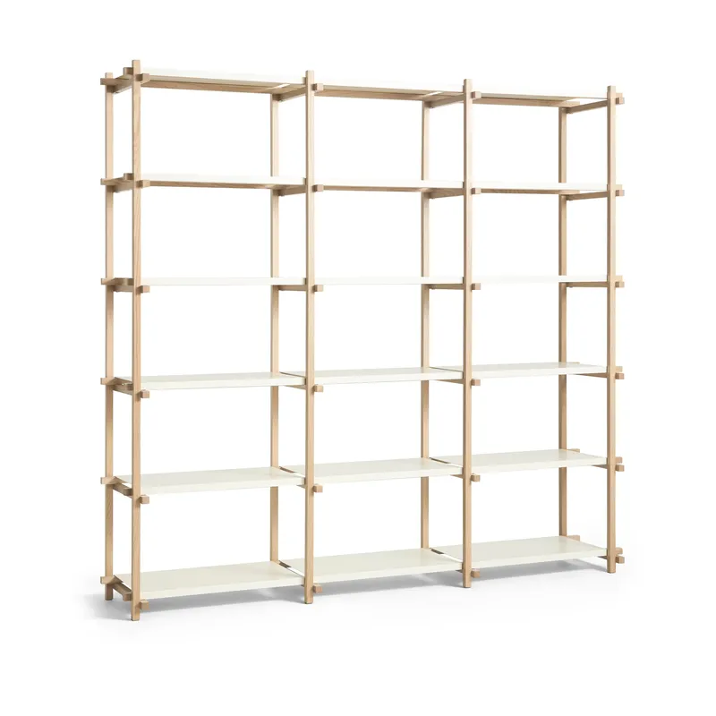 HAY Woody hylla Almond white, high