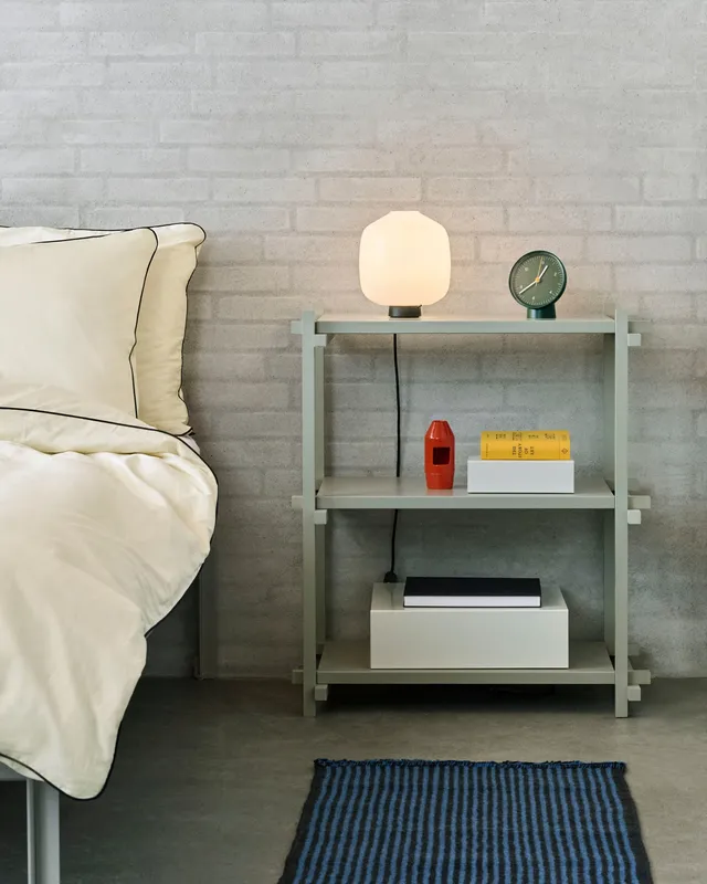 HAY Woody Column hylla Smokey grey, low