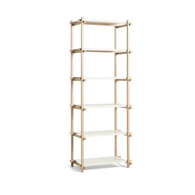 HAY Woody Column hylla Almond white, high