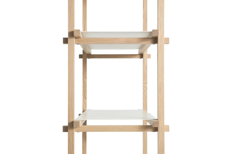 HAY Woody Column hylla Almond white, high