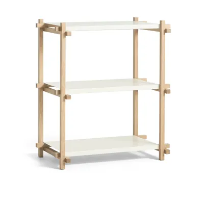 HAY Woody Column hylla Almond white, low