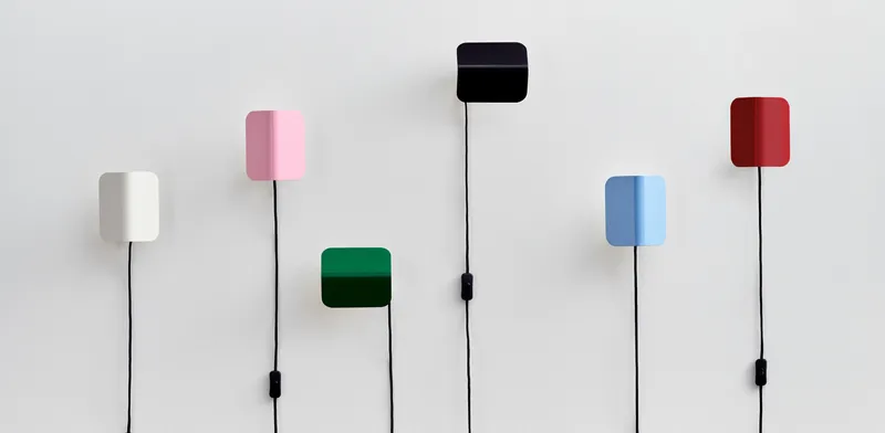 HAY Apex vägglampa Luis pink