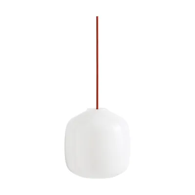 HAY Buoy pendel White-rusty red, Ø20 cm
