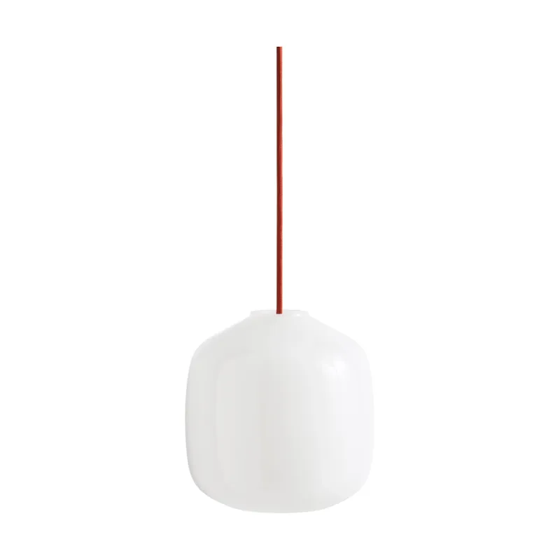 HAY Buoy pendel White-rusty red, Ø20 cm