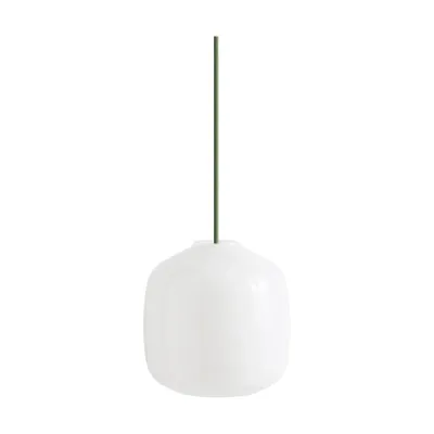 HAY Buoy pendel White-Garden green, Ø20 cm