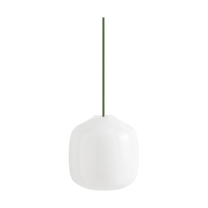 HAY Buoy pendel White-Garden green, Ø20 cm