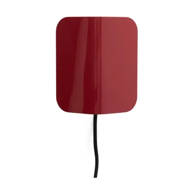 HAY Apex vägglampa Maroon red