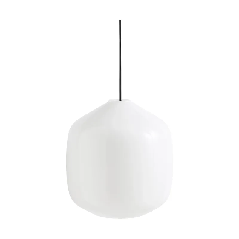 HAY Buoy pendel White-soft black, Ø30 cm