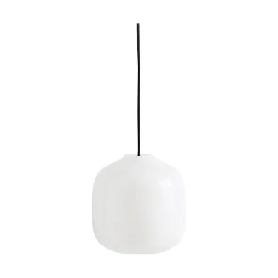 HAY Buoy pendel White-soft black, Ø20 cm