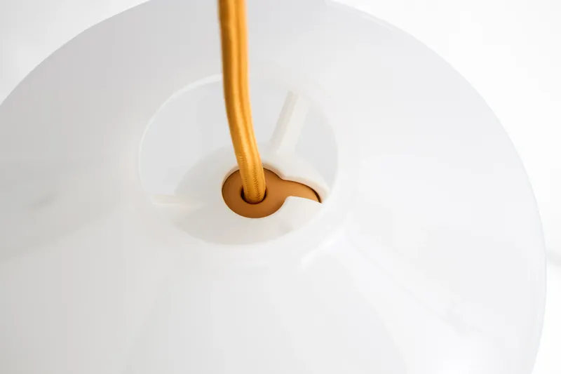 HAY Buoy pendel White-amber yellow, Ø20 cm