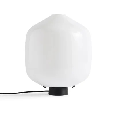 HAY Aspekt Buoy bordslampa Opal/Soft black, 30 cm