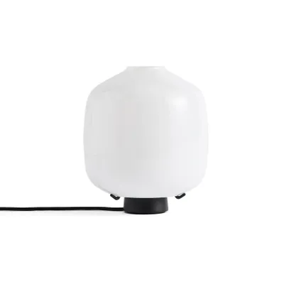 HAY Buoy bordslampa White-soft black, Ø20 cm
