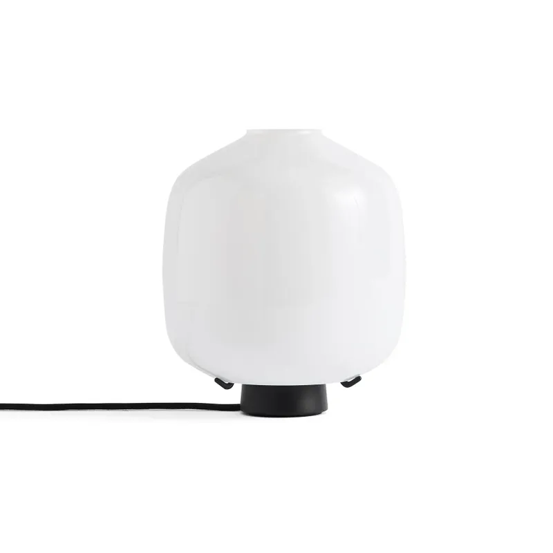 HAY Buoy bordslampa White-soft black, Ø20 cm